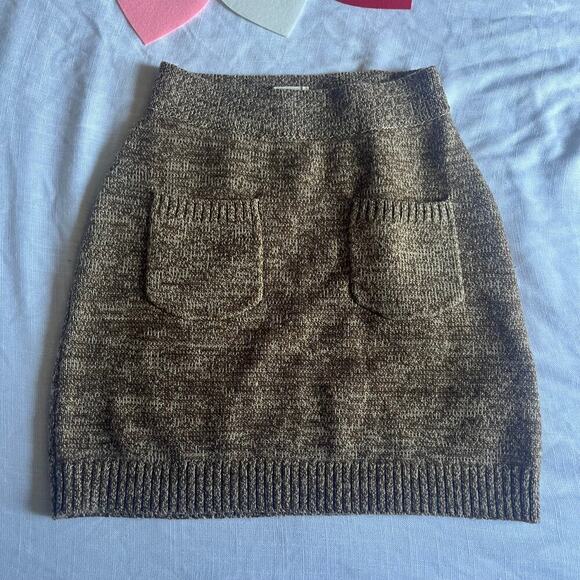 Free People Solid Viva Sweater Mini Skirt Size XS - Picture 8 of 12
